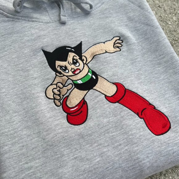 ASTROBOY hoodie embroidered - Picture 2 of 2